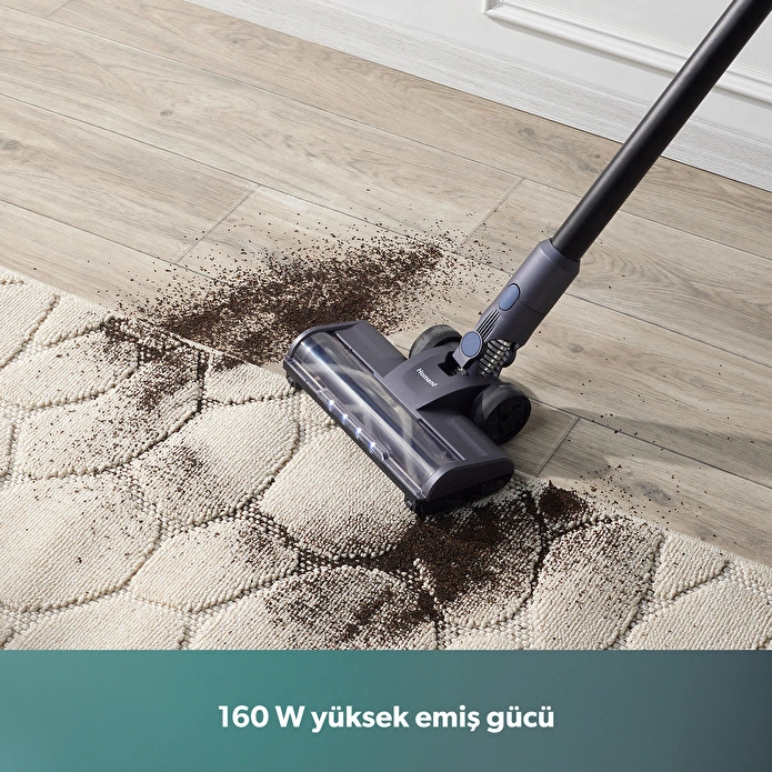 Homend Dustrider 1271H 160W Şarjlı Dikey Süpürge 12 KPA - 3