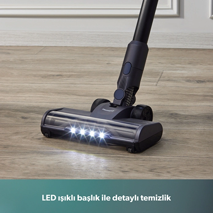 Homend Dustrider 1271H 160W Şarjlı Dikey Süpürge 12 KPA - 4