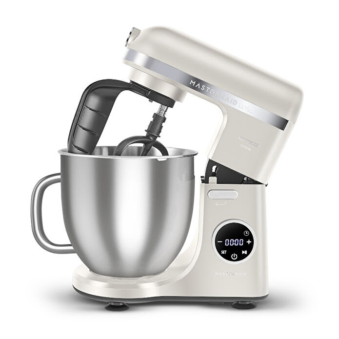 Karaca Mastermaid Chef Ultra D2000W Dijital Ekranlı Hamur Yoğurma Makinesi Starlight 7L - 2