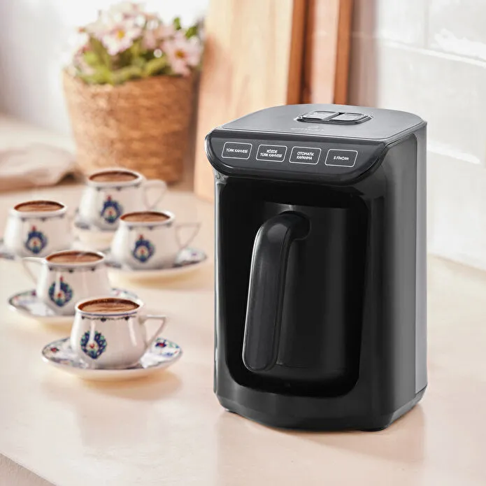 Emsan Közde Türk Kahve Makinesi Shiny Black - 3